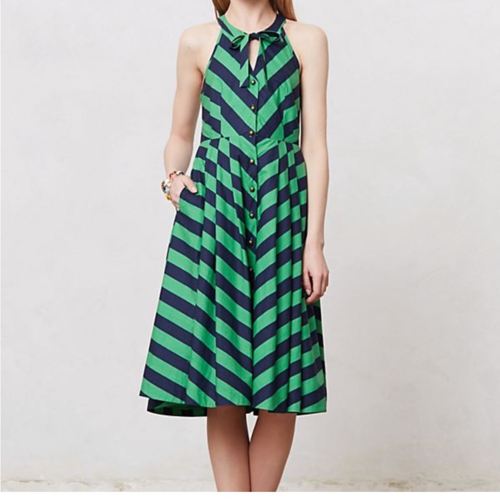 Anthropologie Girls from Savoy Halter Dress